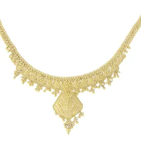 3-PIECE PLAIN GOLD NECKLACE SET