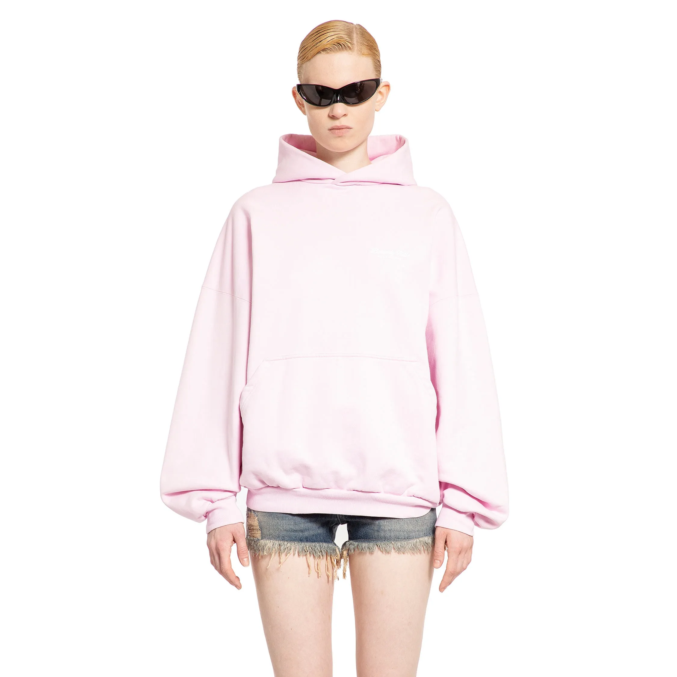 BALENCIAGA WOMAN PINK SWEATSHIRTS