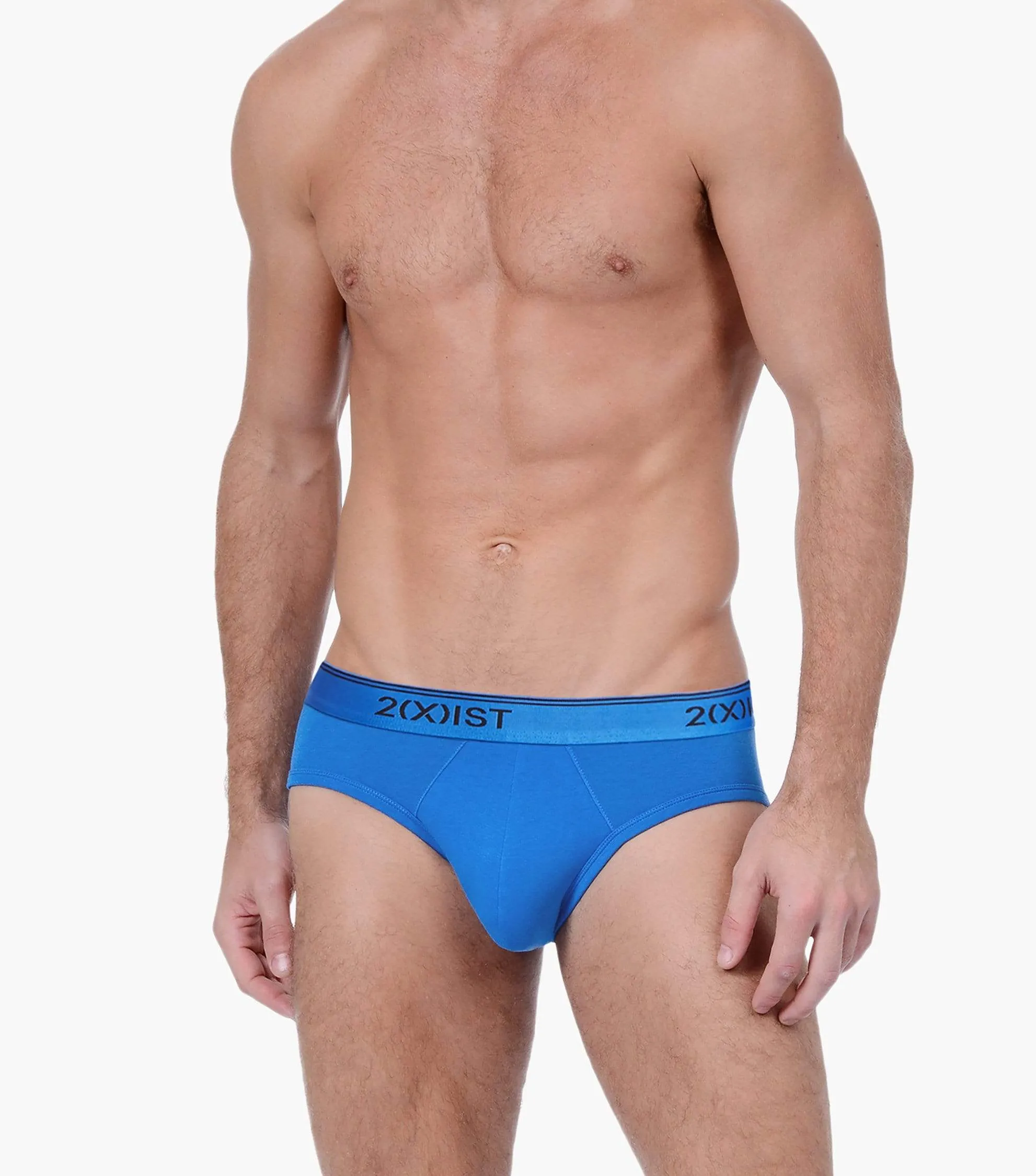 Cotton Stretch No-Show Brief 3-Pack