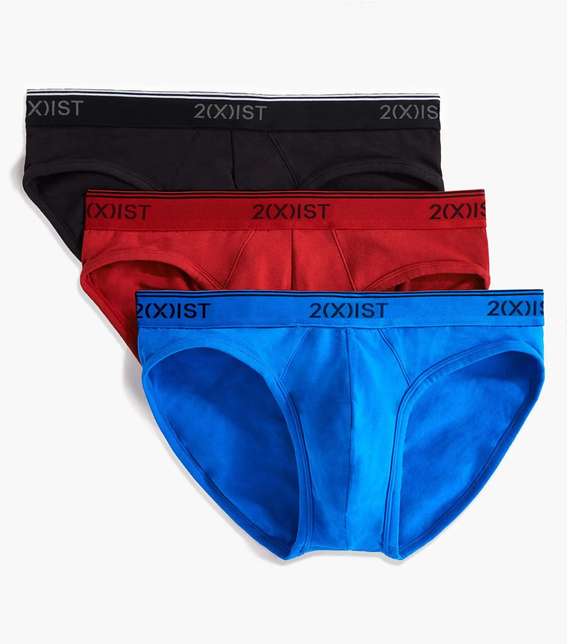 Cotton Stretch No-Show Brief 3-Pack