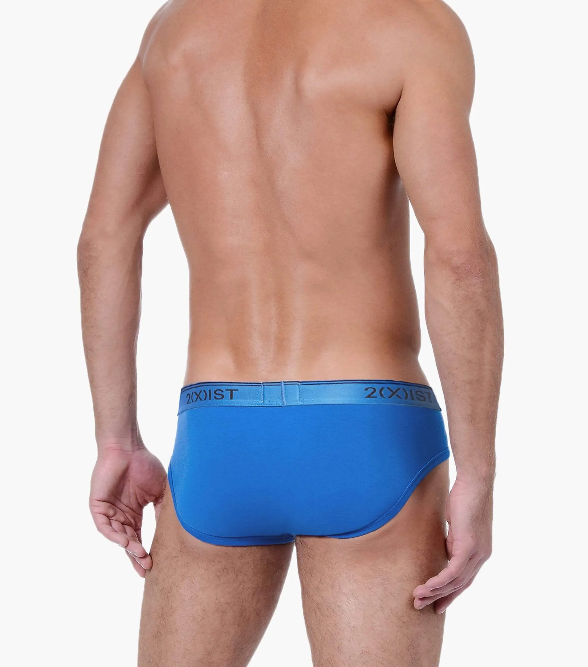 Cotton Stretch No-Show Brief 3-Pack