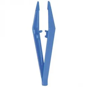 Disposable Plastic Forceps, Straight, Pkg of 10