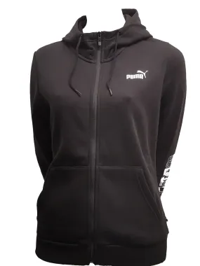 Felpa Puma da donna full zip con cappuccio Art:672989 nero