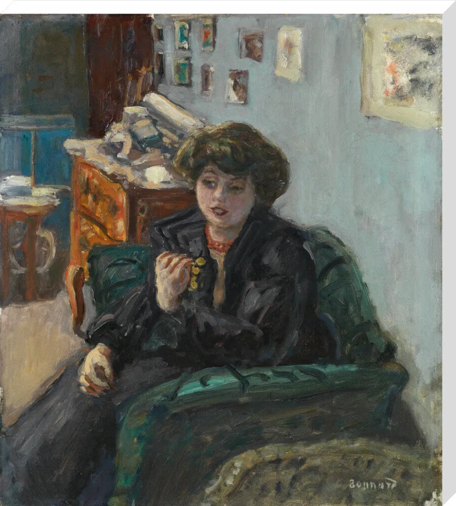 Pierre Bonnard, Young Woman in an Interior