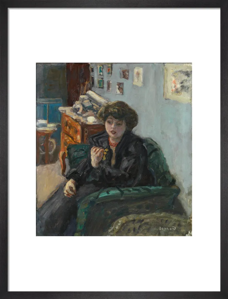 Pierre Bonnard, Young Woman in an Interior