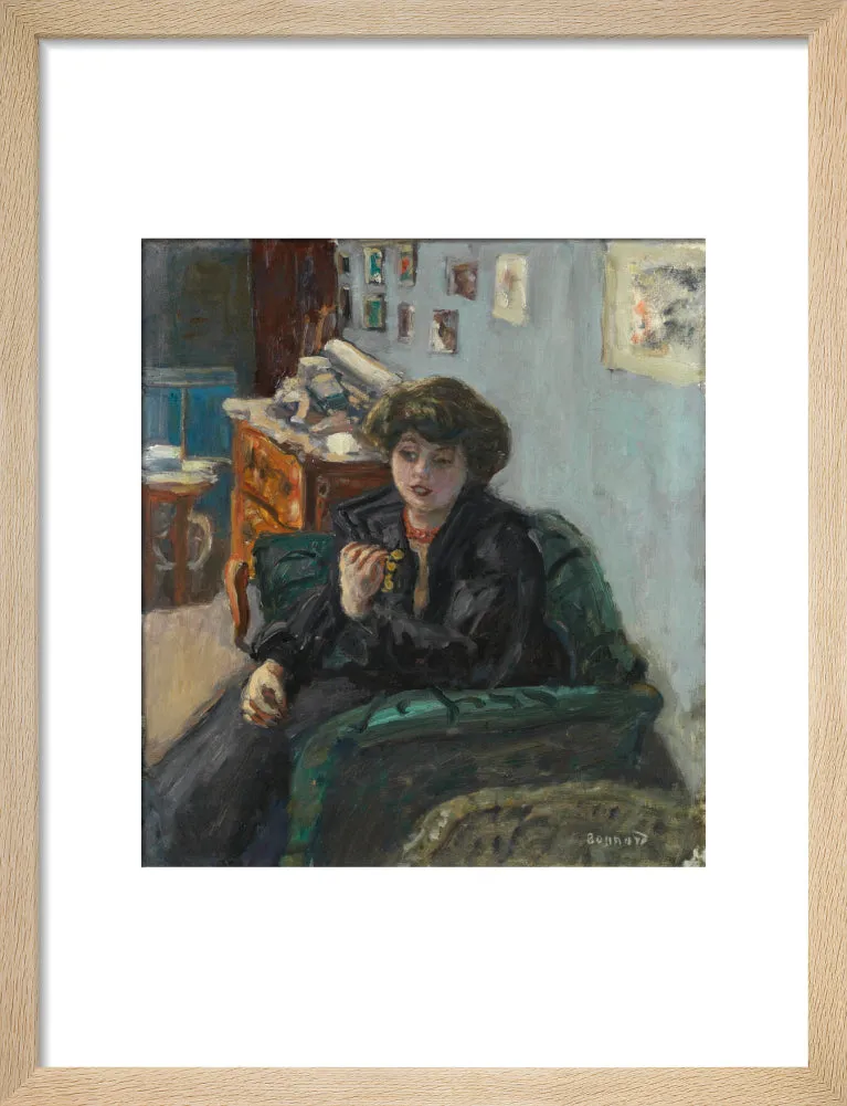 Pierre Bonnard, Young Woman in an Interior