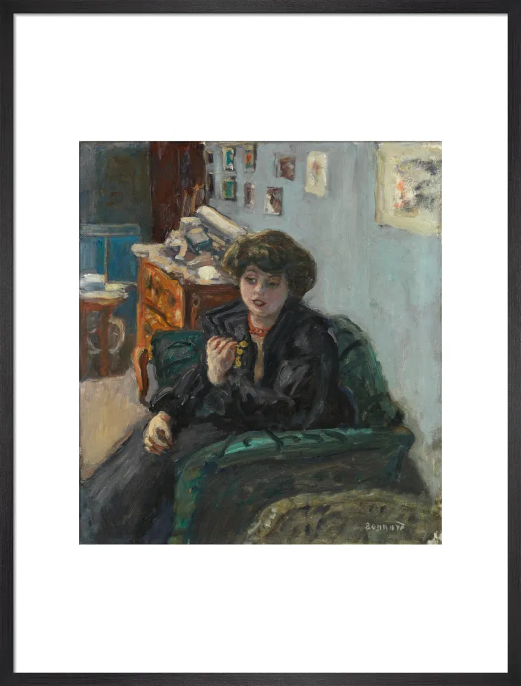 Pierre Bonnard, Young Woman in an Interior