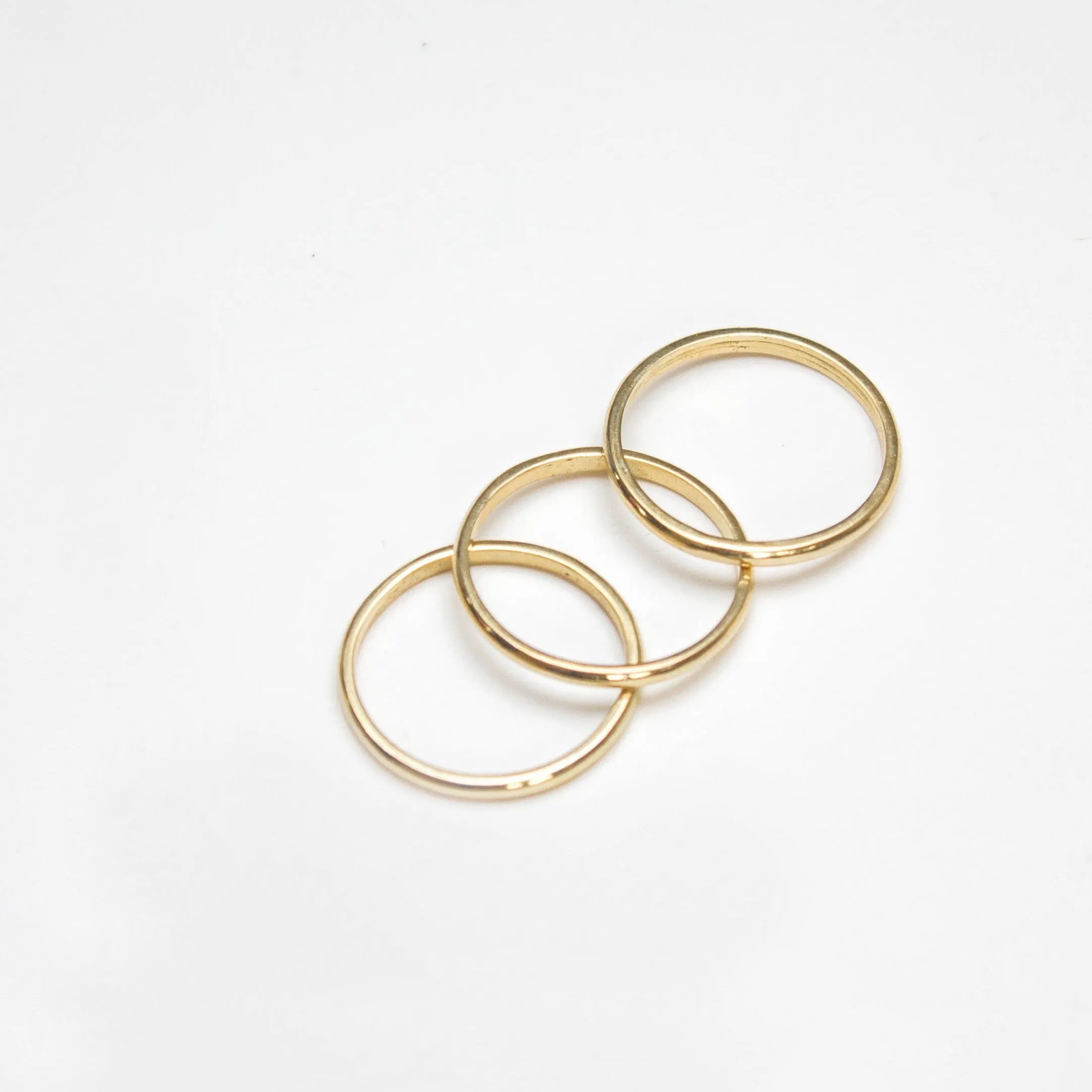 Slim Ring, Solid 14k Gold