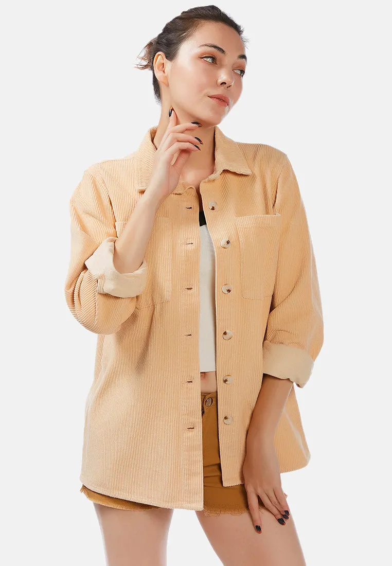 Solid Casual Full Sleeve Shirt