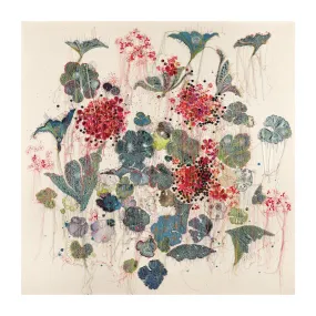 Spontaneous Geraniums Print