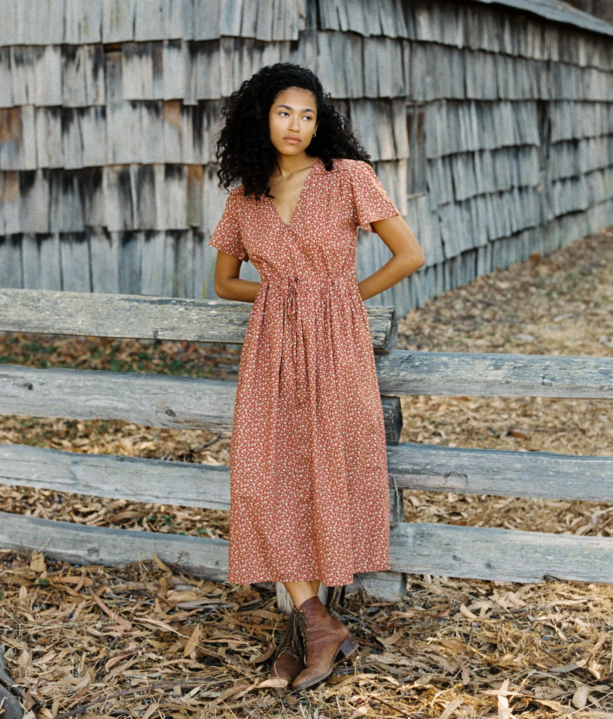 The Dawn Dress Petites | Rooibos Harvest