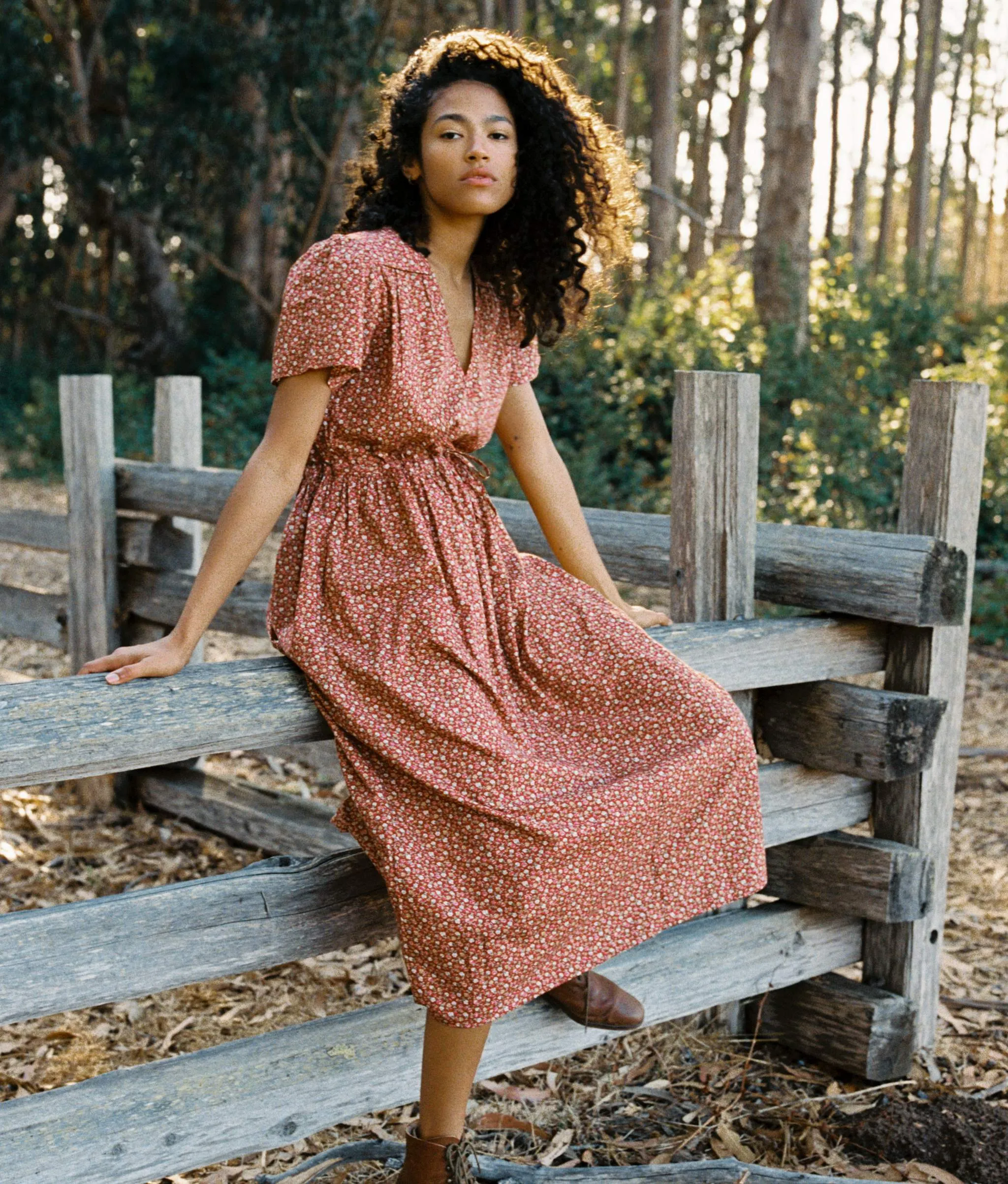 The Dawn Dress Petites | Rooibos Harvest