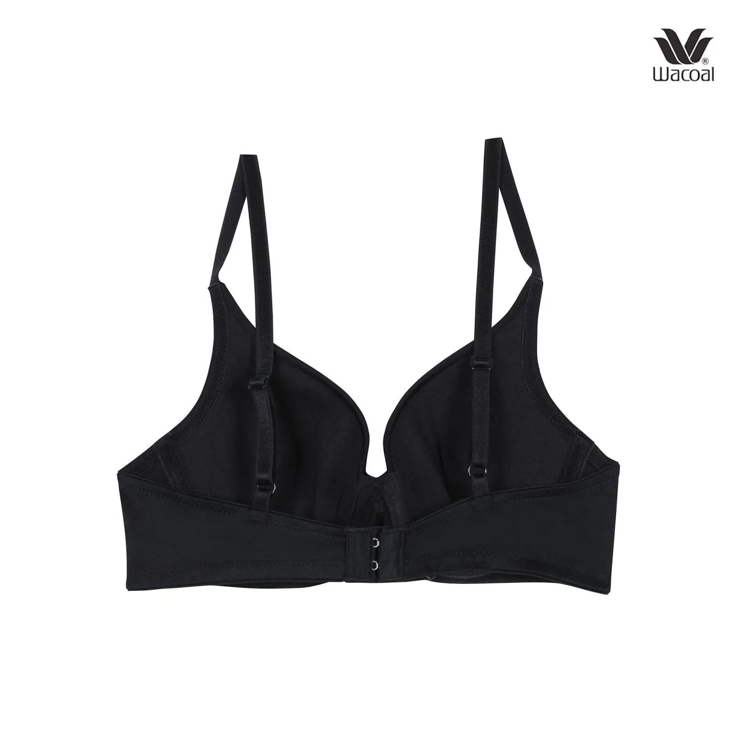 Wacoal Seamless Bra บราไร้ตะเข็บ เนียนเรียบ ใส่สบาย รุ่น WB5A87 สีดำ (BL)