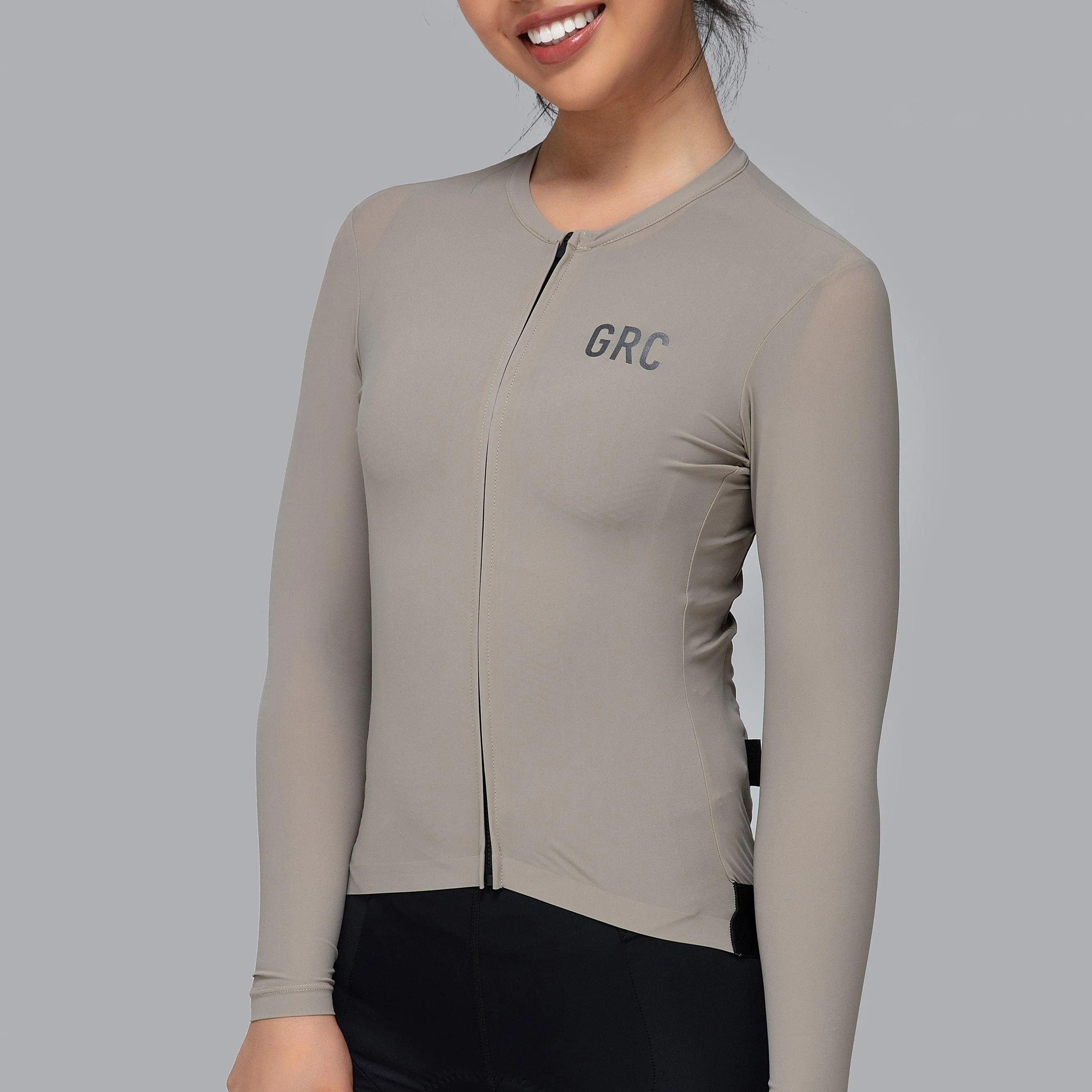 Women's Solid Color Tech Ls Jersey