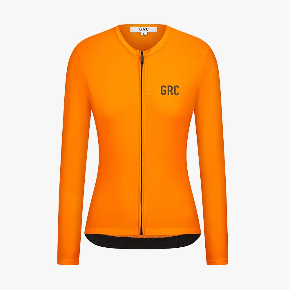 Women's Solid Color Tech Ls Jersey