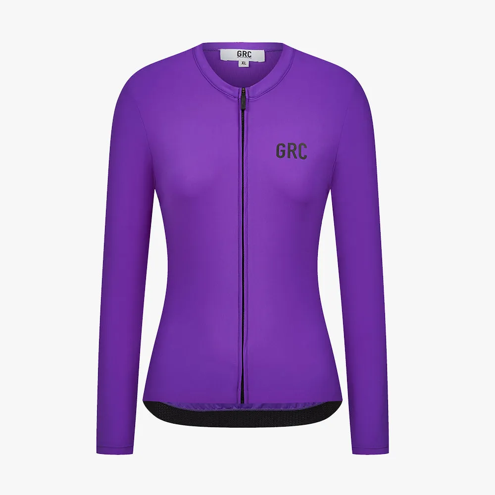 Women's Solid Color Tech Ls Jersey